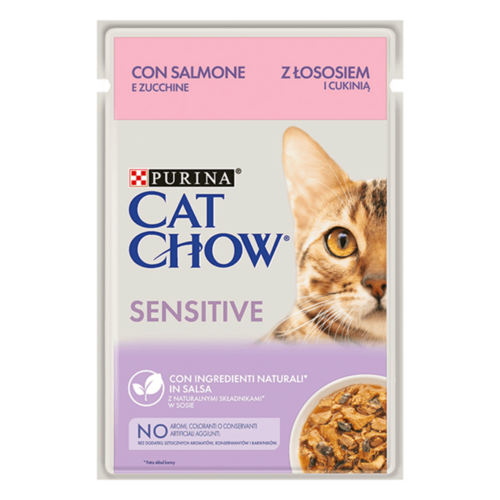 CAT CHOW Sensitive Salmão e Courgete 85g.png