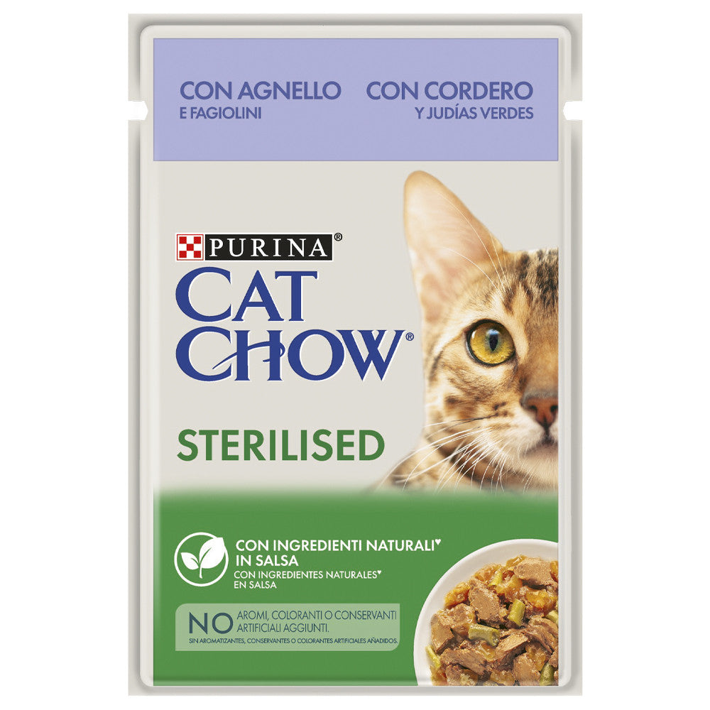CAT CHOW Sterilized Borrego e Feijão Verde 85g.jpg