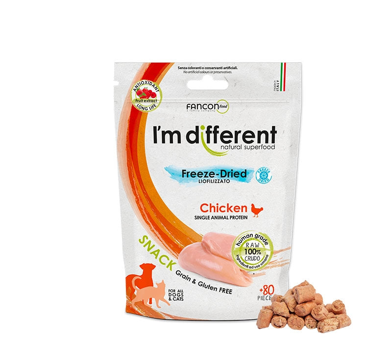 I´m Different Freeze-Dried Snack Chiken 40 Gr.jpg