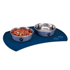 Naperon Silicone Azul 48*27Cm