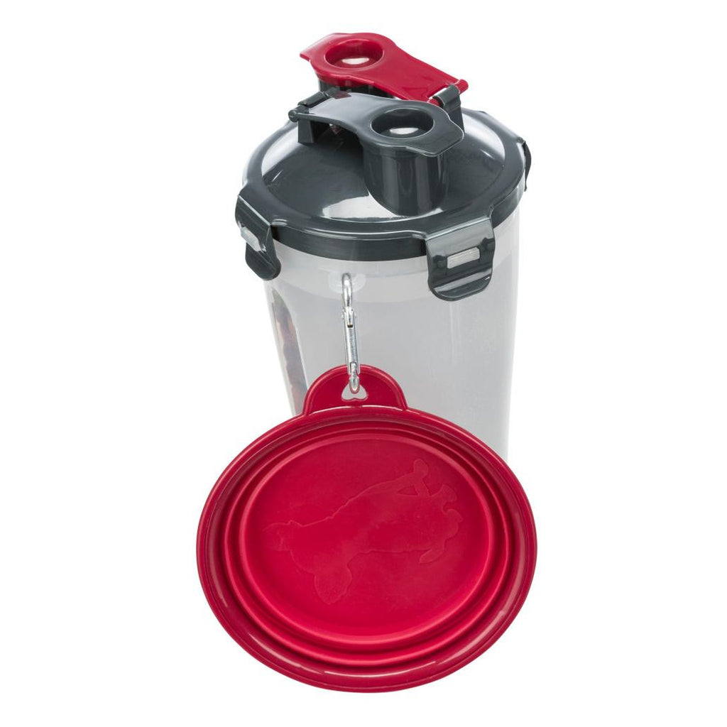 Contentor Portatil Agua/Raçao 2x350 ml