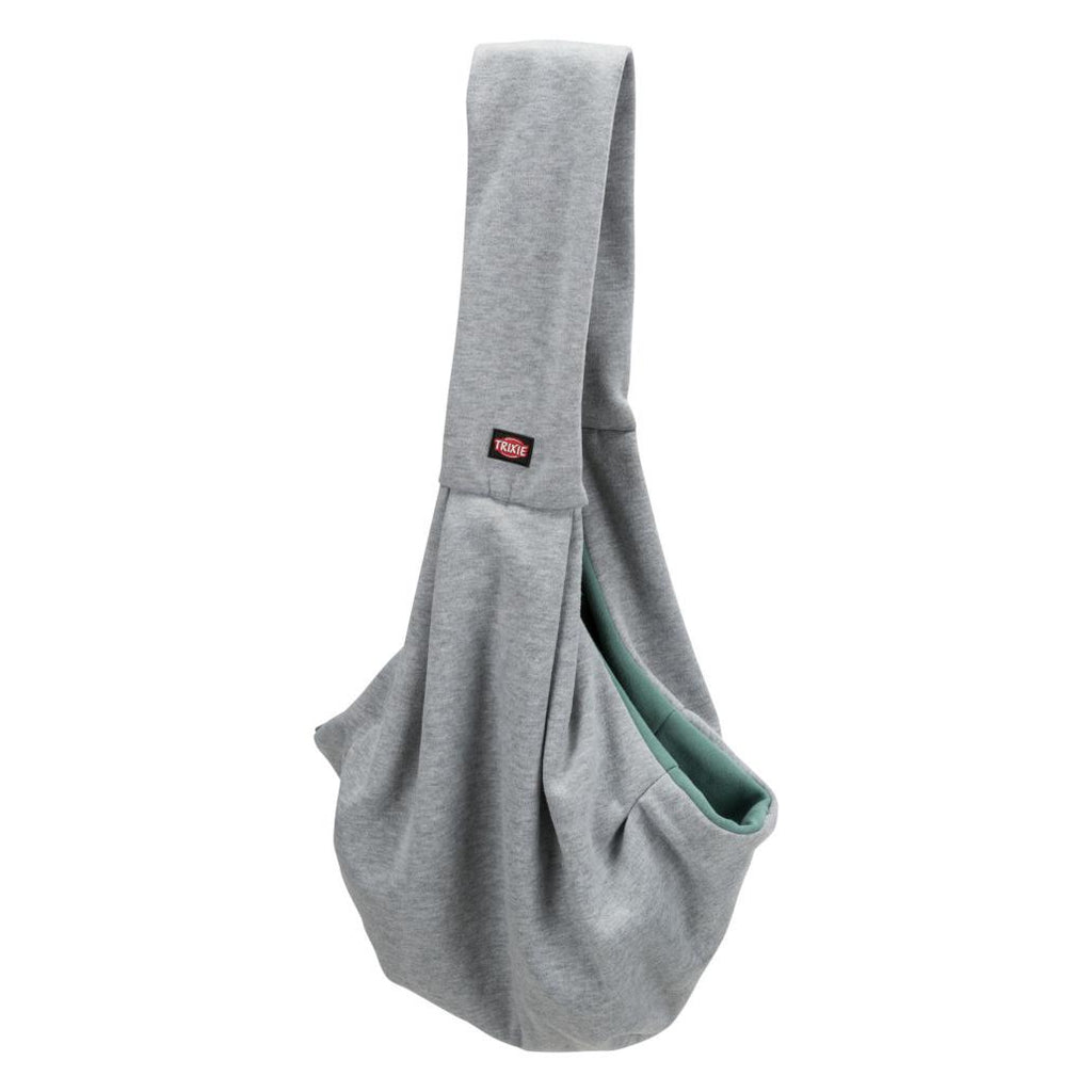 Transportadora Tiracolo Sling 22x20x60 Cinza/menta