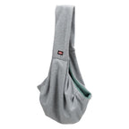 Transportadora Tiracolo Sling 22x20x60 Cinza/menta