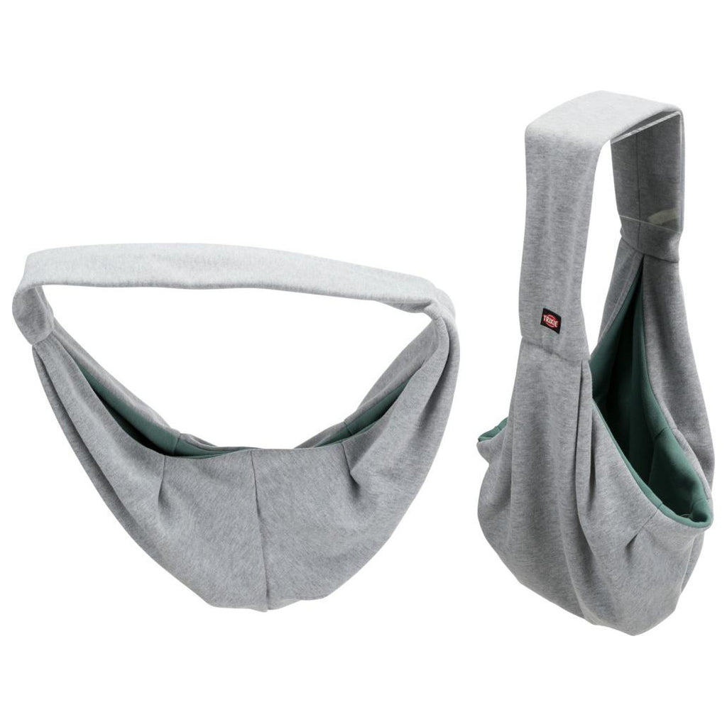Transportadora Tiracolo Sling 22x20x60 Cinza/menta