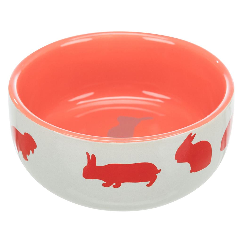 Gamela em Ceramica com Mot p/Coelhos 250ml