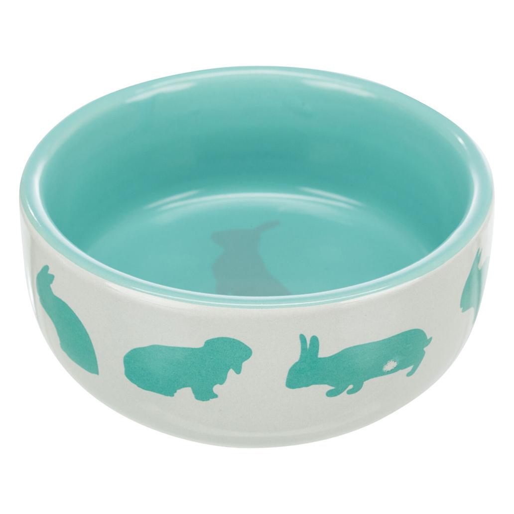 Gamela em Ceramica com Mot p/Coelhos 250ml